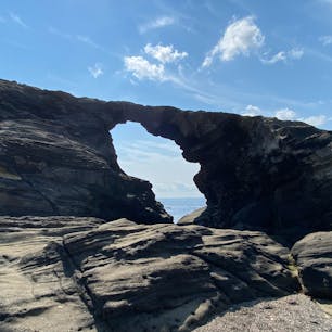 思っていたよりも大きな穴でした。
自然の芸術。