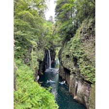 #熊本県
#高千穂峡

GWはボートに乗る人がいっぱいやった