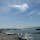 彩雲と日本海、そして佐渡。
関屋浜海水浴場。