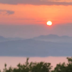 函館山からの夕陽