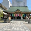 左佳枝神社
奉納された千羽鶴に圧倒されました。
隣は福井城跡、現福井県庁