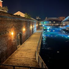 函館　赤れんが倉庫の近く