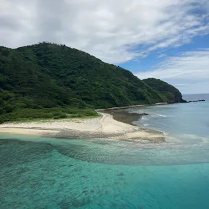 阿嘉島のビーチ