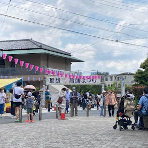 ⭐︎堀北菖蒲園⭐︎
江戸の名所の一つで錦絵の題材にもなった場所だそうです。それほど広い敷地ではないのですが、満開の菖蒲を観ることが出来て良い時間を過ごせました。入場無料なのも嬉しい。「葛飾菖蒲まつり」の期間中だった為か園外には2軒ほど屋台が出ていてちょっとしたお祭りの雰囲気も楽しめました。
#東京　#江戸　#堀切菖蒲園　#東京花めぐり

最寄駅：京成電鉄本線　堀切菖蒲園駅
来訪日：2022/6/12