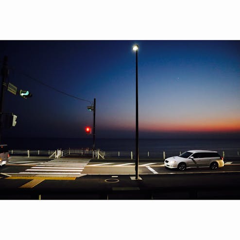 鎌倉高校前駅の踏切