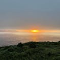 #八丈島#夕日ヶ丘
雲の切間から夕日が見えました🥹