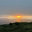 #八丈島#夕日ヶ丘
雲の切間から夕日が見えました🥹