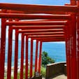 山口県
下関市
福徳稲荷神社
この千本鳥居は海の方向に続いています。
