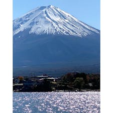 昨年11月にさくっと一人で河口湖へ
遊覧船上から撮った富士山！！