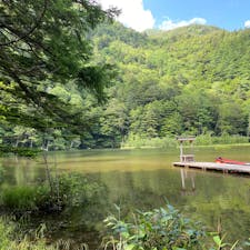 上高地　明神池