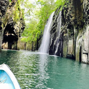 2022年7月　宮崎県
高千穂峡ボート