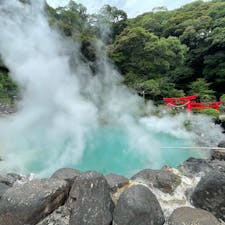 2022年7月　大分県
別府市　海地獄