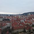 チェコ プラハ 赤い屋根が印象的