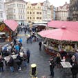 チェコ プラハ クリスマスマーケット
朝でも人がいて賑わってましたよ。