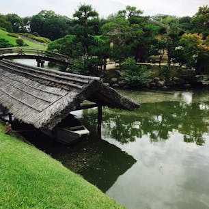 後楽園。さすが日本三名園、美しい庭園でした。