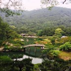 栗林公園の定番スポット。