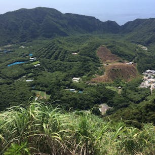 青ヶ島大凸部より。絶景の島の絶景ポイント！
