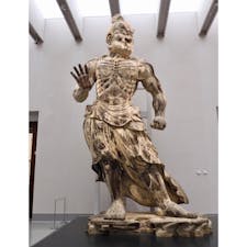 奈良国立博物館
なら仏像館
金峯山寺金剛力士立像
お写真オッケーです。