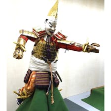 浄妙山
祇園祭り後祭り
此の人形は一来法師です、戦いの時筒井浄妙の頭の上を飛び越えて行きます。

#サント船長の写真　#祇園祭り　#一来法師