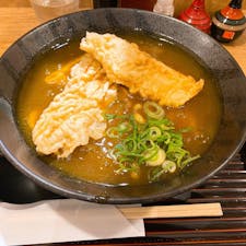 味味香@ポルタ店
普段カレーうどんって食べたいと思わないけどここのは好き。麺はわりと太めでもちもち、美味！