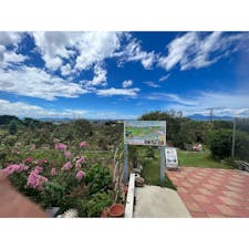 遠くに宇土半島、天草、普賢岳を望む