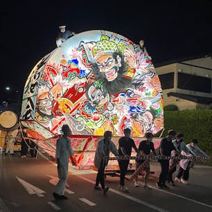 弘前のねぷた祭り、3年ぶりの開催だそう。1日〜7日まで毎夜行列が街中を練り歩きます。