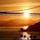 関門海峡の夜明け
下関グランドホテルのお部屋のベランダからの景色です。