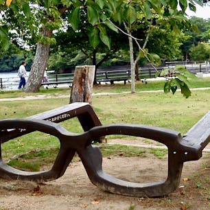 山口県宇部市常磐公園
メガネベンチ
ご自由におかけください