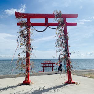 大魚神社海中鳥居（佐賀）