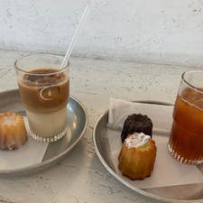 行ってみたかったカヌレのお店。
美味しかった。