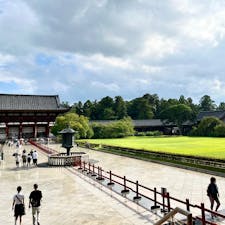 奈良の東大寺　大仏殿