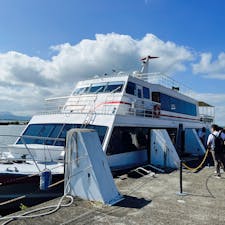 琵琶湖　長浜–竹生島の連絡船