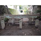 鹿児島　桜島　黒神埋没鳥居