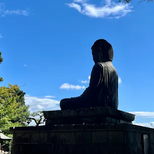 滋賀県の観音正寺の大仏