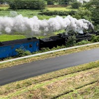 岩手 道の駅遠野風の丘
偶然にもSLに遭遇!
お土産もたくさんあって充実していました。