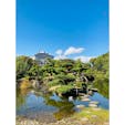 大阪　慶沢園
綺麗な庭園
池の周りをゆっくり散策できます
青空と緑に癒されました