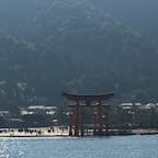 宮島の鳥居⛩が修復を終えて、近くで見ることができます。(11月27日まで)
弥山も天気がよくて多島美が綺麗でした。