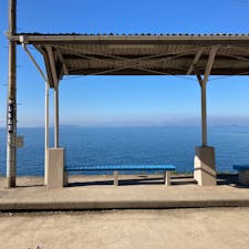 愛媛旅行　下灘駅　伊予灘ものがたり