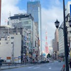 建物に挟まれた東京タワー
#202210 #s東京