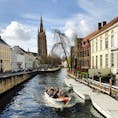 ベルギーで人気の街ブルージュ
街を流れる運河が素敵です