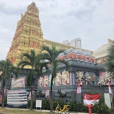 住宅街に突然現れました。