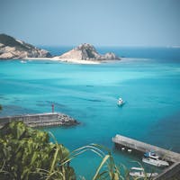 慶良間諸島 渡嘉敷港。
ホンモノの慶良間ブルー。
#慶良間ブルー
#沖縄
#離島