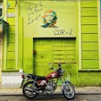 ハバナ旧市街(La Havana Vieja). 今でもチェ・ゲバラは英雄、革命家として人気のようです。
