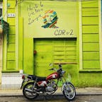 ハバナ旧市街(La Havana Vieja). 今でもチェ・ゲバラは英雄、革命家として人気のようです。
