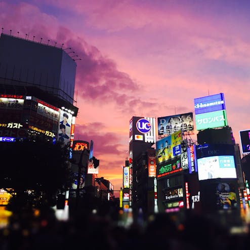 渋谷スクランブル交差点