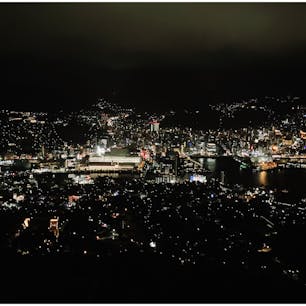 長崎の稲佐山から見た夜景