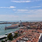 サンマルコ広場の鐘楼からヴェネツィアの街を眺望
カナルグランデとサンタマリアデッラサルーテ教会が見えます
#italy #イタリア #venice #venezia #ヴェネツィア