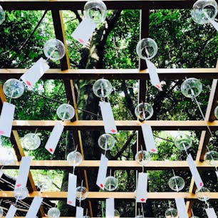 川越氷川神社の縁結び風鈴！

現地は暑かったけど風鈴の音を聴いたら気持ち涼しくなった気がする。とにかく癒された( ^ω^ )◎

2018.8/13