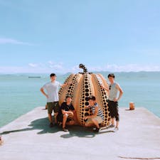 直島。素晴らしい島やった〜