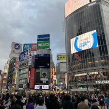 渋谷スクランブル交差点
あんま行っことないけど世界的に有名な場所